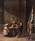 Guardroom with Soldiers Playing Cards by Jacob Duck
